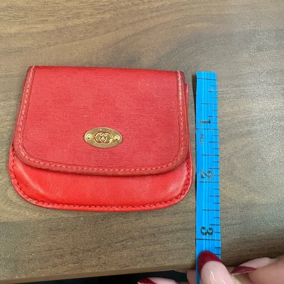Gucci Red Coin Pouch - Picture 2 of 5